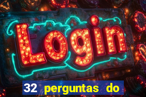 32 perguntas do livro do destino